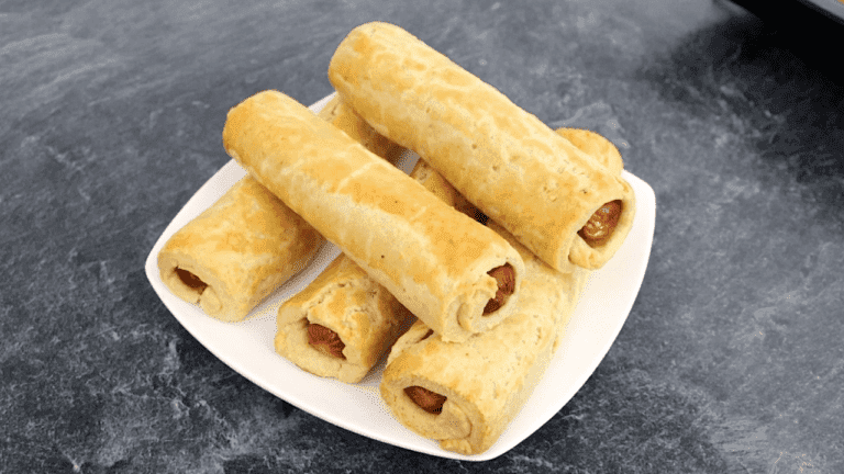 Sausage roll Nigerian bakery product mockup